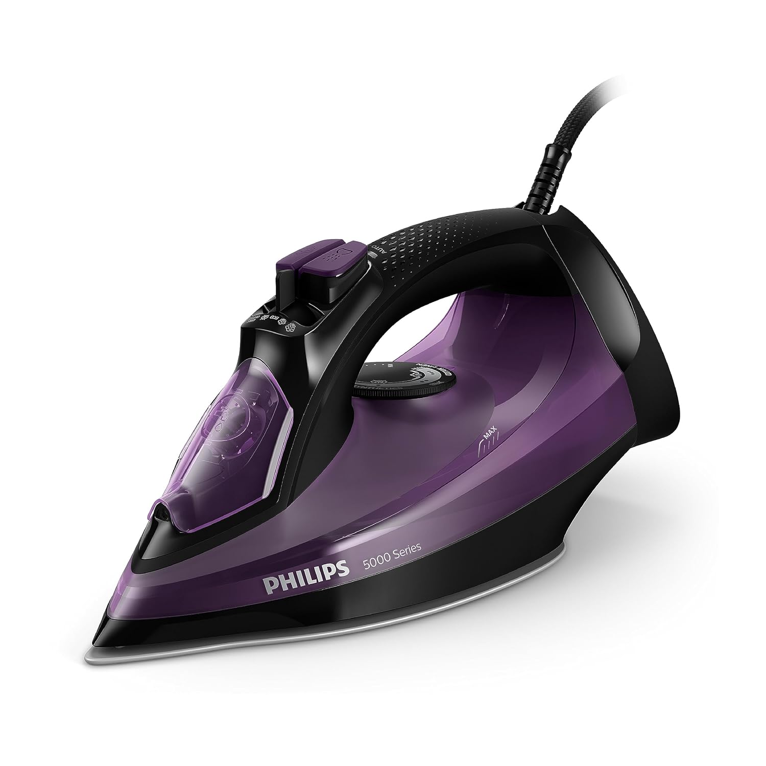 PHILIPS Plastic Domestic Appliances Steam Iron Dst5030/80 2400 Watts Quick Heat Up With Up To 45 G/Min Steam 180 G Steam Boost Steamglide Plus Soleplate Vertical Steam