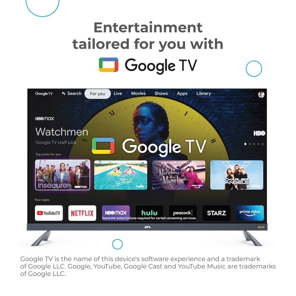 BPL 65 Inch QLED 4K Smart TV