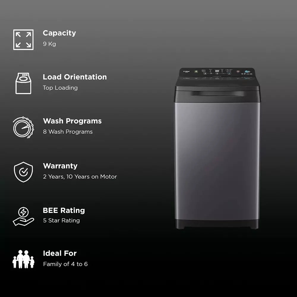 Haier HWM90-688S8 9 Kg Washing Machine