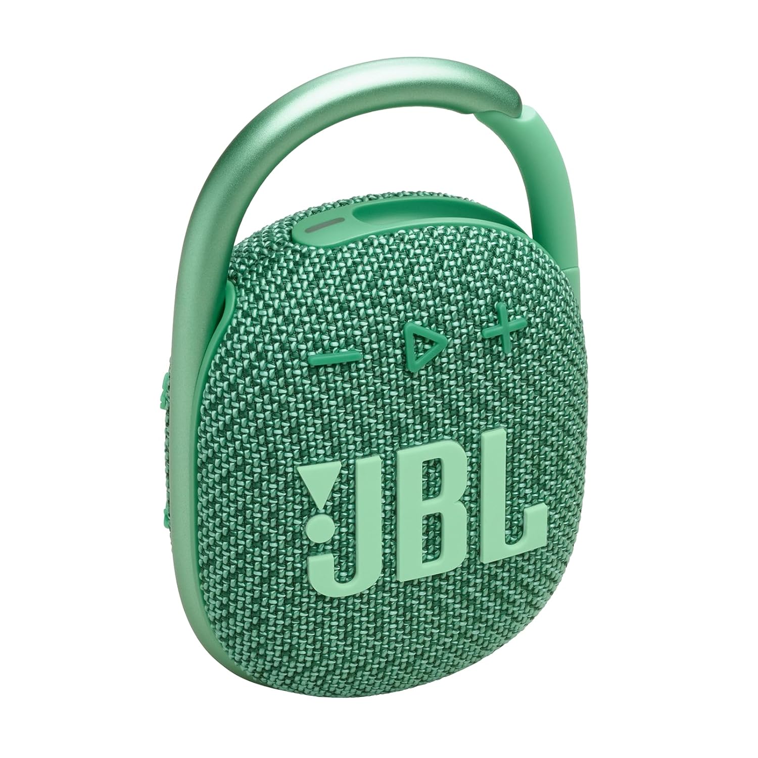 JBL Clip 4 Eco - Ultra-Portable Waterproof and Dustproof Bluetooth Speaker, big audio & punchy bass, made with 90% post-consumer recycled plastic, Integrated carabiner, Up to 10 Hours of Play
