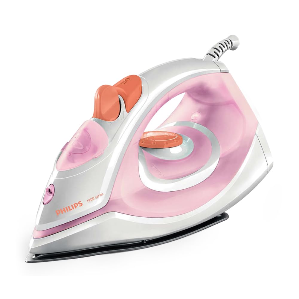 PHILIPS Plastic Gc1920/28 1300 Watts Non Stick Soleplate Steam Iron