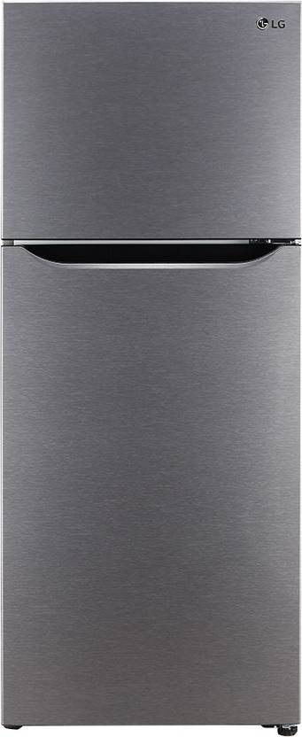 LG 242 L Frost Free Double Door 2 Star Convertible Refrigerator  (Dazzle Steel- GL-N292BDSY)
