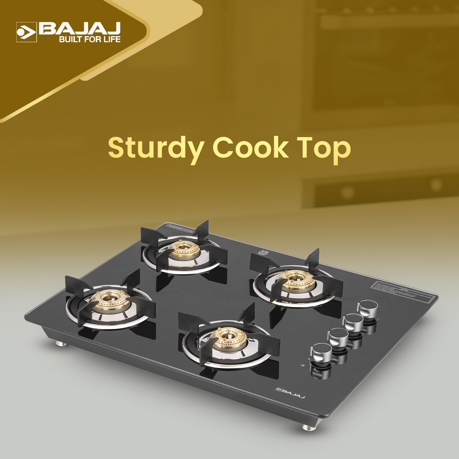 Bajaj 4BRGP8 Neo Gas Stove