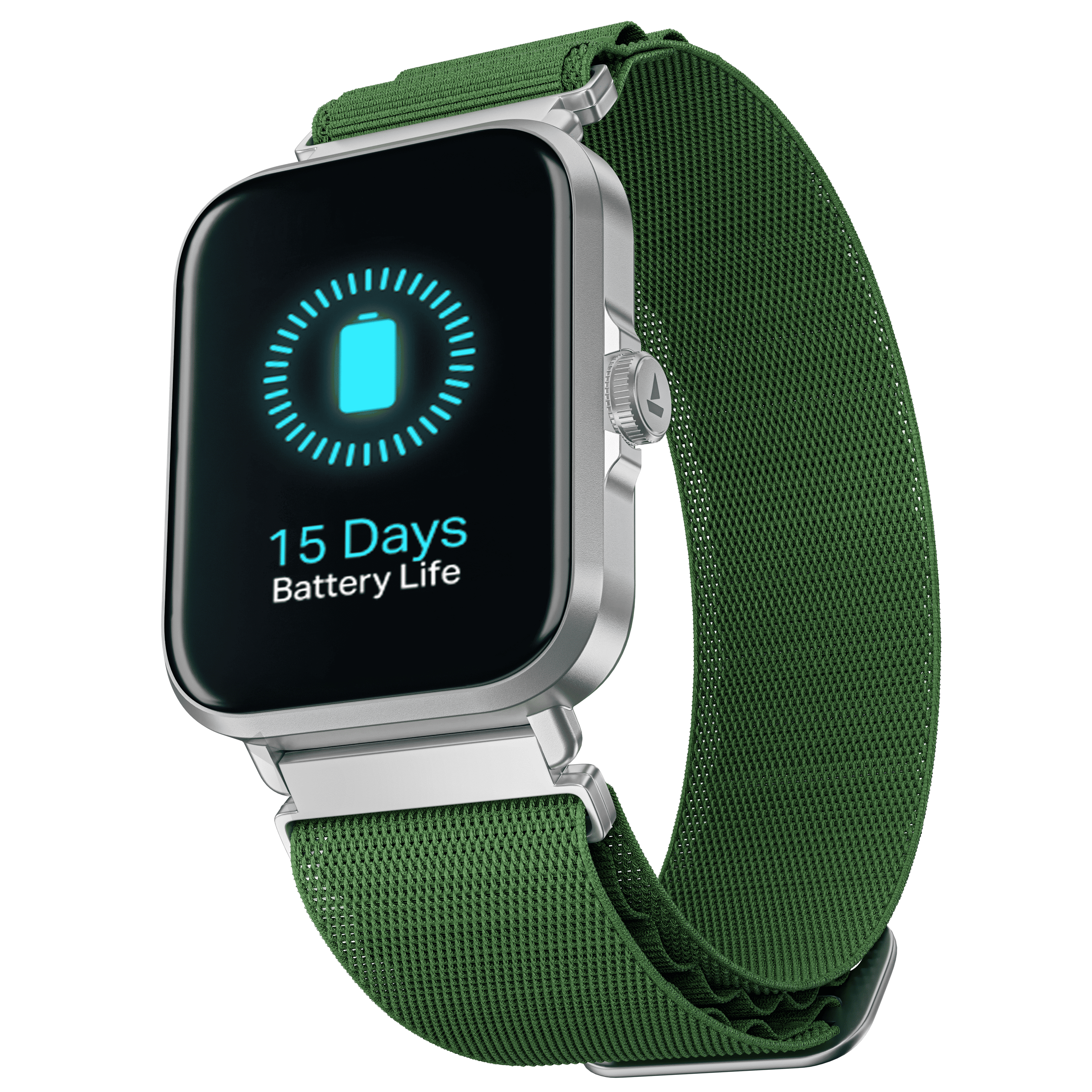 #Color_Sports Green boAt Storm Infinity Smartwatch
