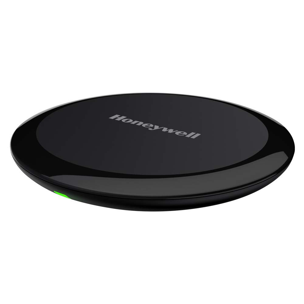 Honeywell Zest S Wireless Charger, 10W Wireless Mobile Phone Charger, QI Certified, Fast Charging, Compatible with iPhone 14/13/12/11/X/8, Galaxy S22/S21/S20/Note20 & all QI enabled smartphones- Black