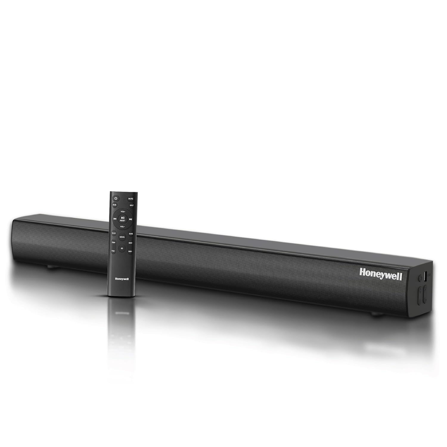 Honeywell New Launch Suono P3000 Soundbar with 80W Stereo Sound  2.0Ch  Deep Bass  3 EQ Mode  BT v5.3+EDR Dual 58 * 90mm Drivers  Input Mode - AUX  USB  HDMI/ARC  Sleek Remote