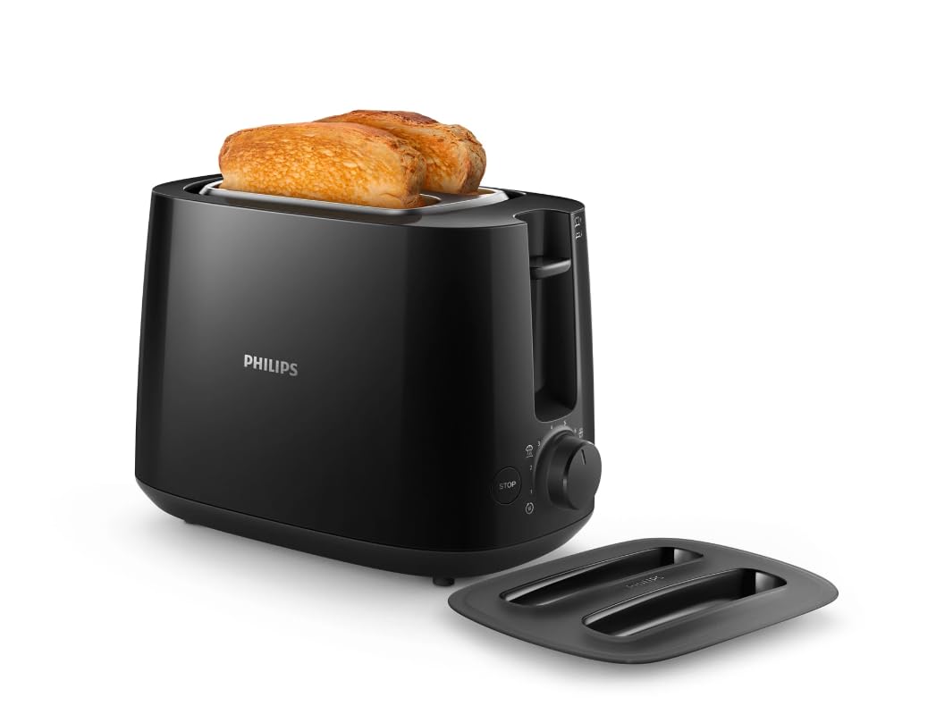 Philips HD2582/90 Two slice Pop up toaster with bun warmer | 830Watt