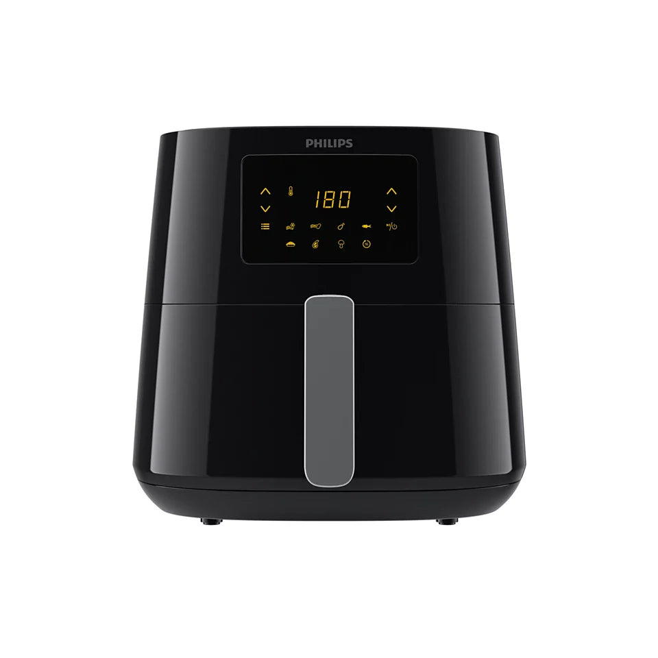 Philips HD9270/70 Air Fryer – 6.2L Large Capacity, Rapid Air Technology, Healthy Oil Free Cooking, Digital Touch Control, and Easy Cleaning Design