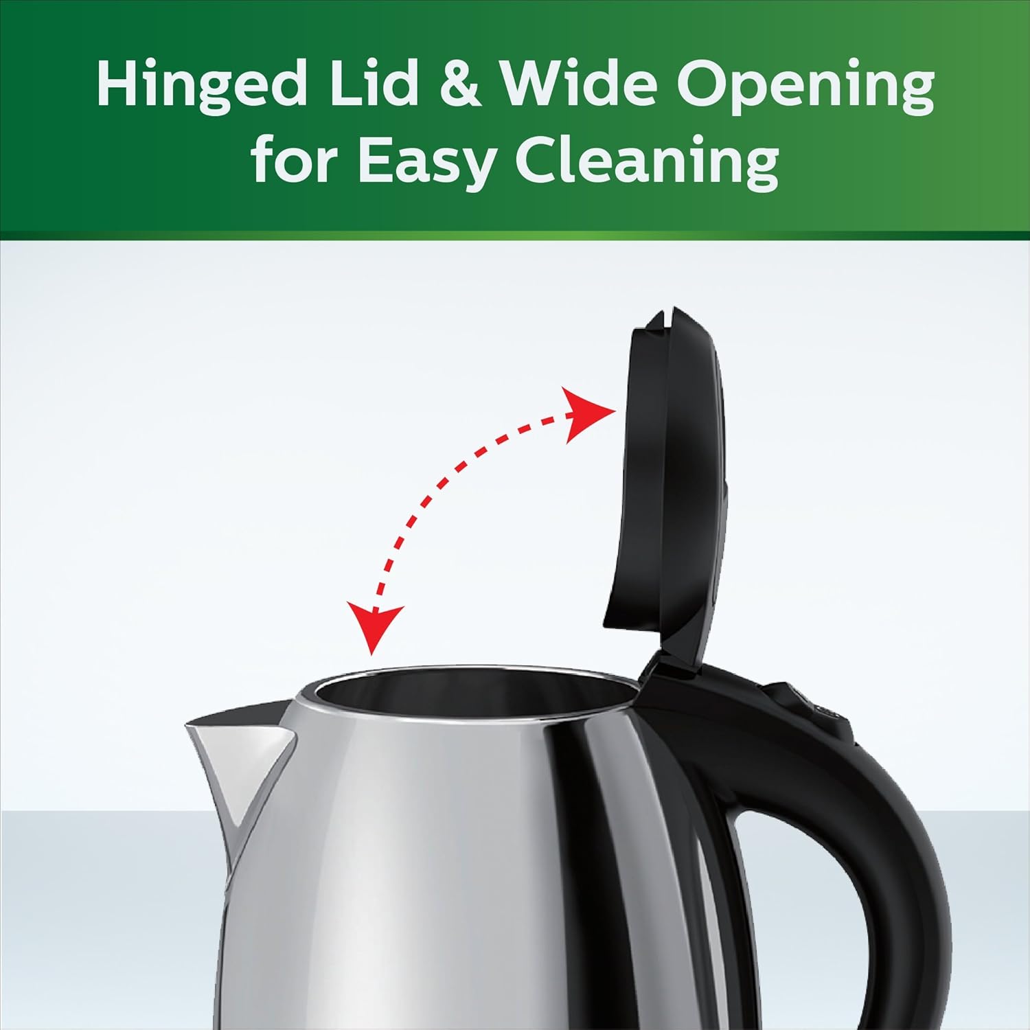 Philips HD9306/06 1.5 Litre Electric Kettle – Fast Boiling- Stainless Steel Body- Auto Shut Off- Cool Touch Handle- and Multicolor Design