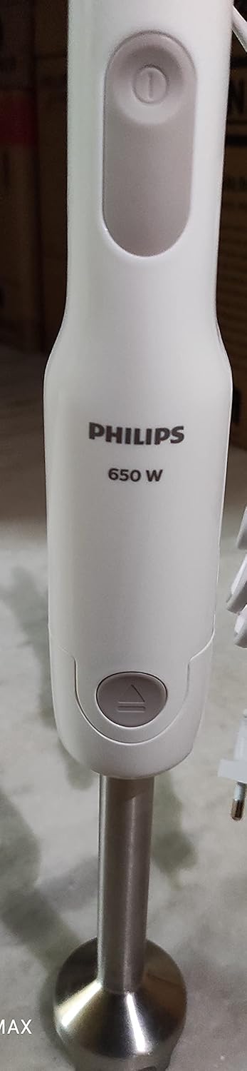 Philips Hand Blender HL1600/00 650W Powerful Motor- Detachable Steel Rod- Single Button Release- 2 Year Warranty
