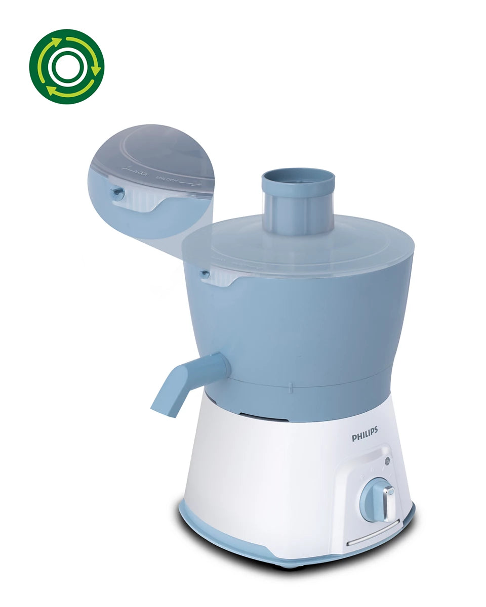 Philips Viva Collection HL7577/00 600 Watt High Performance Juicer – Powerful Motor- Easy Cleaning- and Efficient Juice Extraction