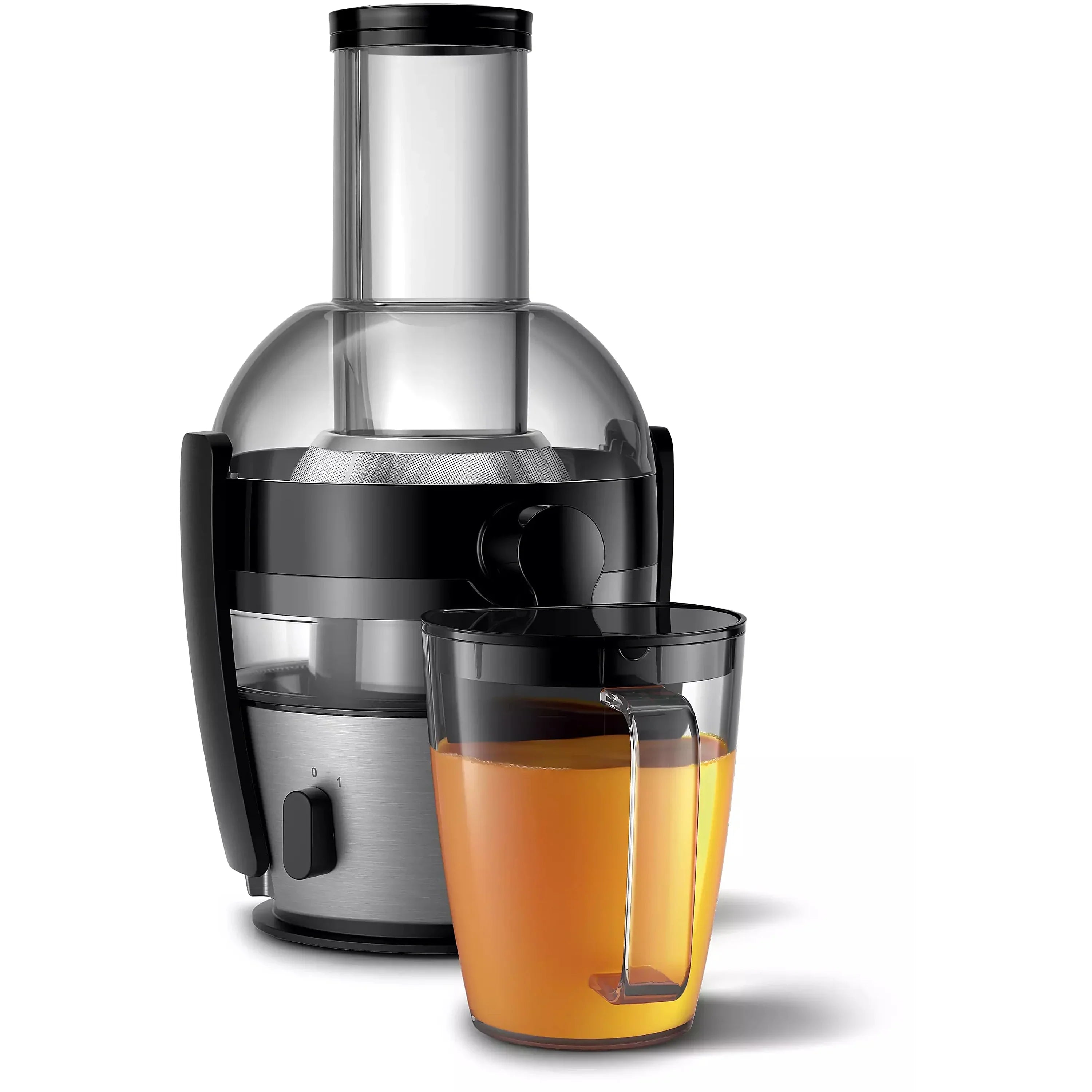 Philips Viva Collection HR1863/20 2 Litre Juicer (Black/Silver)