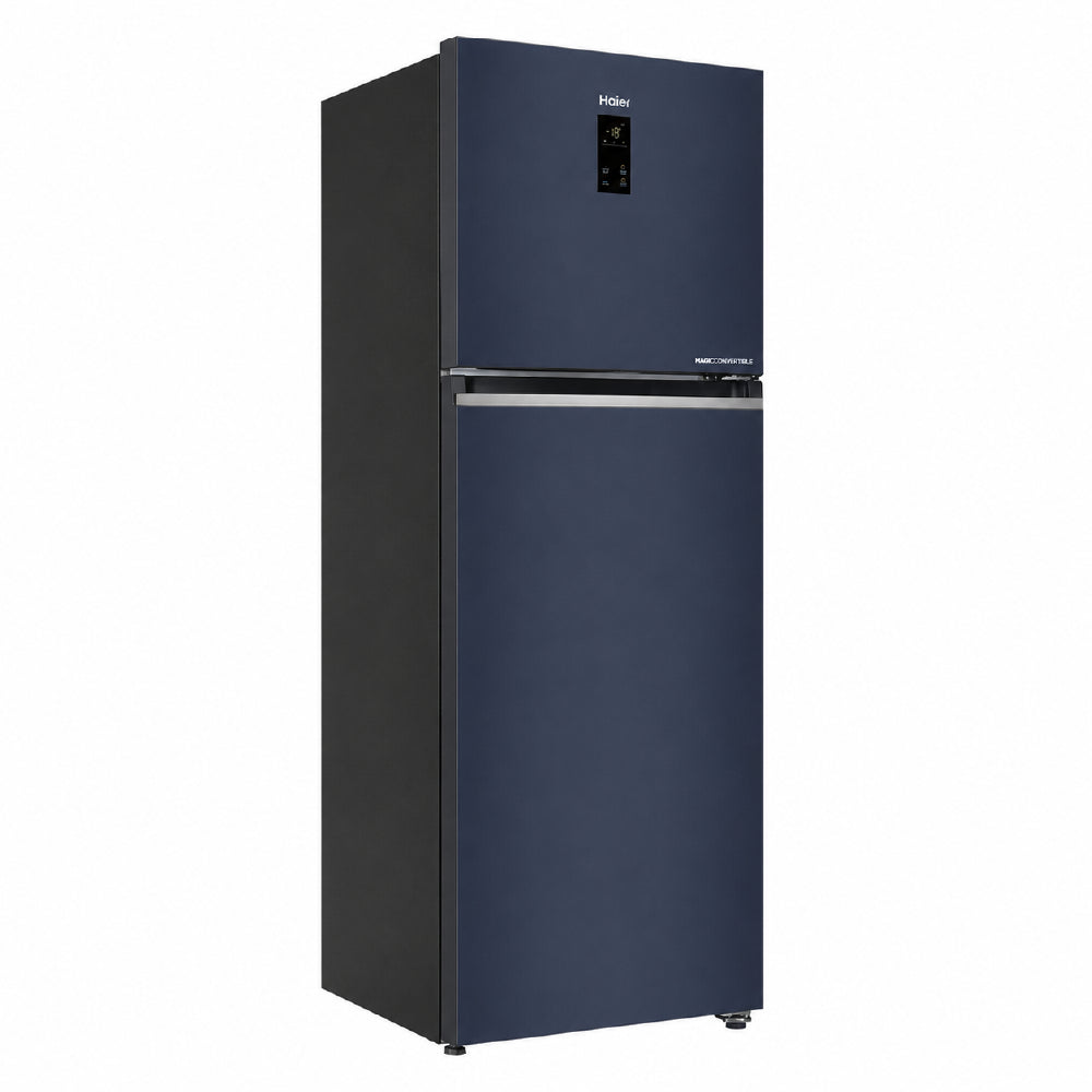 Haier 358L 2 Star Steel Double Door Refrigerator - HRF-4082BLUSA-P