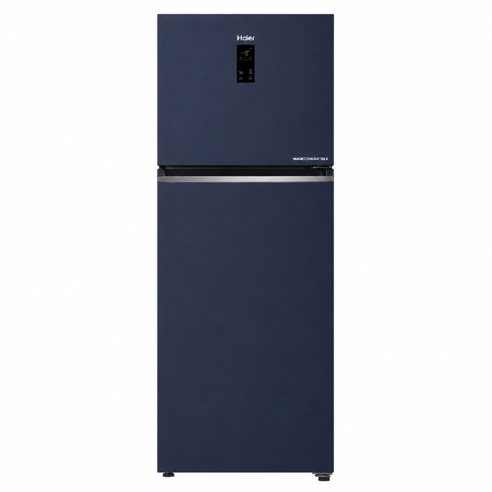 Haier 358L 2 Star Steel Double Door Refrigerator - HRF-4082BLUSA-P