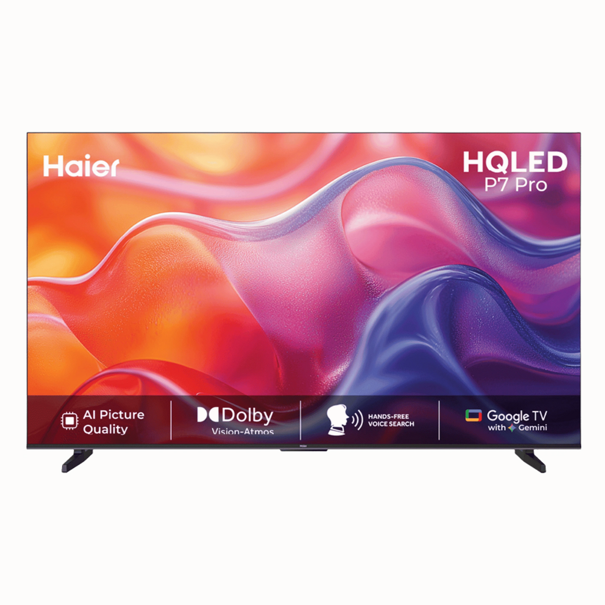 Haier Smart TV 65P7 Pro 65 Inch 4K QLED Google TV