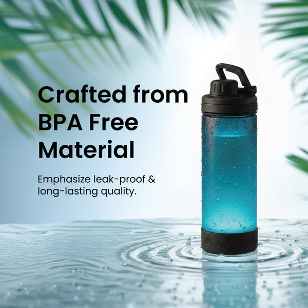 #Color_Grey Aquaminder Smart Water Bottle
