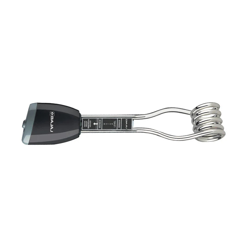 Bajaj Immersion 1500 Watts Water Heater Rod | Nickel Plated Heating| Copper | ISI Certified | 2 Years Warranty | Silver
