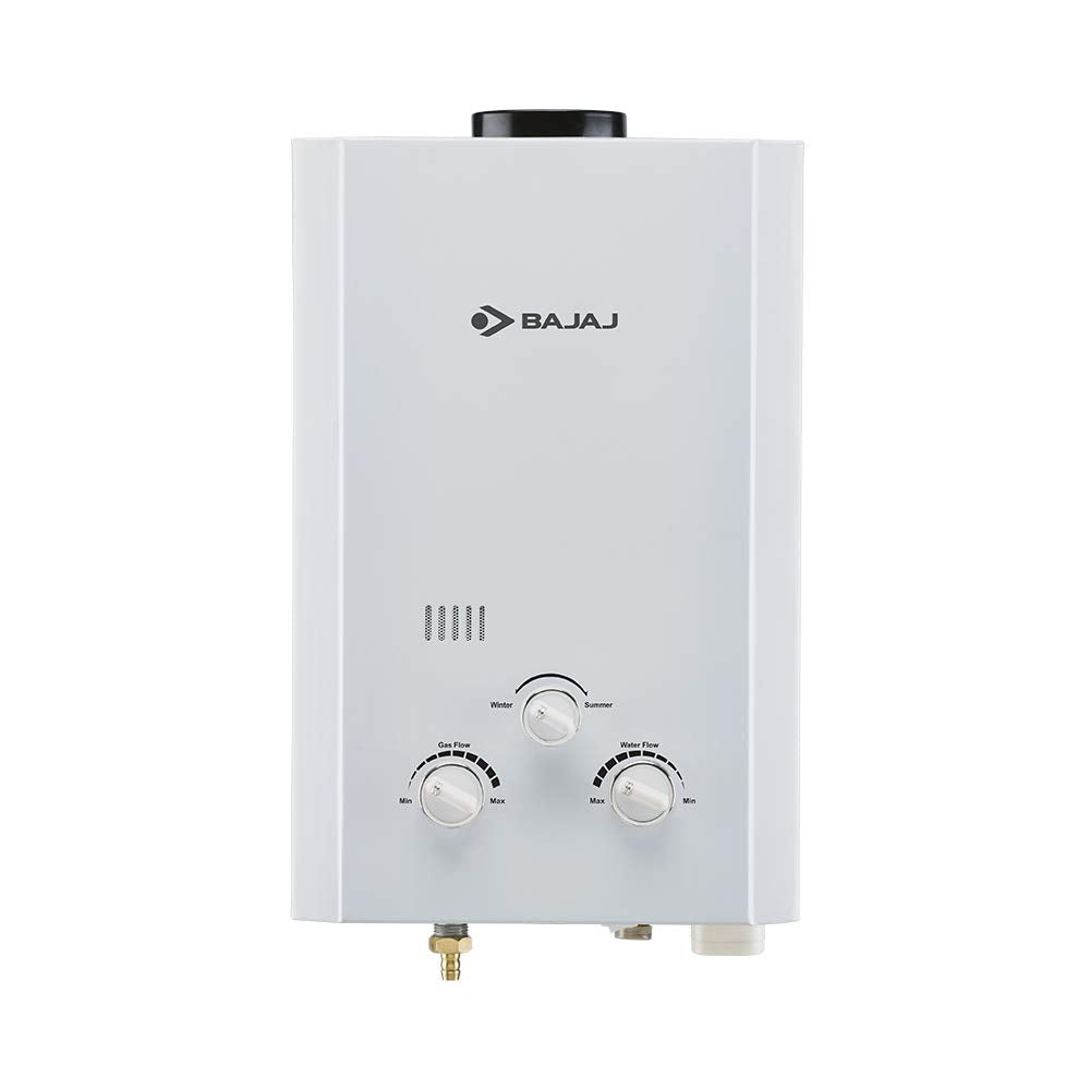 Bajaj Majesty Duetto Gas Water Heater(White) Wall Mounting-6 Liter