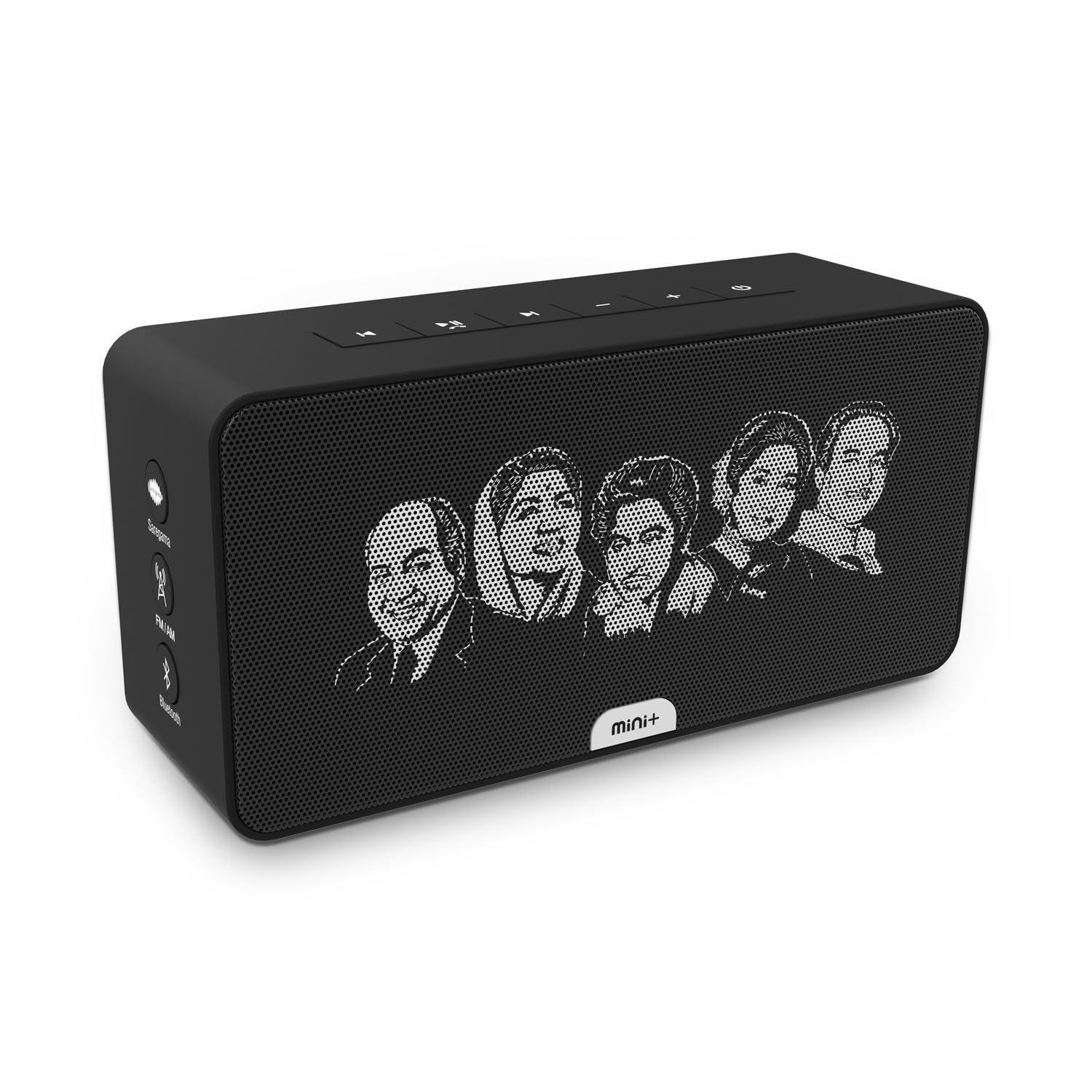 Carvaan Saregama Mini+ (Plus) Portable Music Player with 1000 Preloaded Songs, 10 Watt Speaker, Handsfree Calling, Bluetooth/Fm/Am/Aux