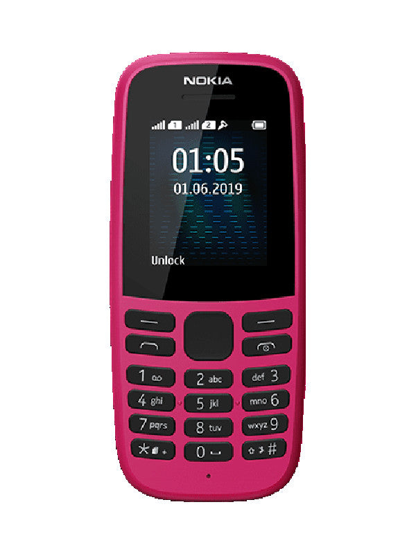 NOKIA 1304 Single Sim Keypad Moblie (PINK)