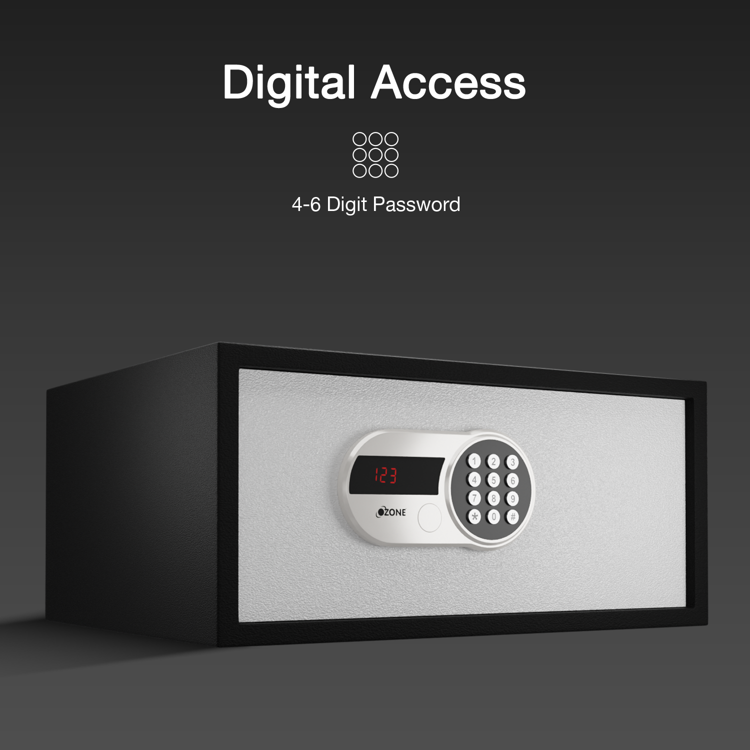 Ozone 26.7 Litres Digital Safe Locker