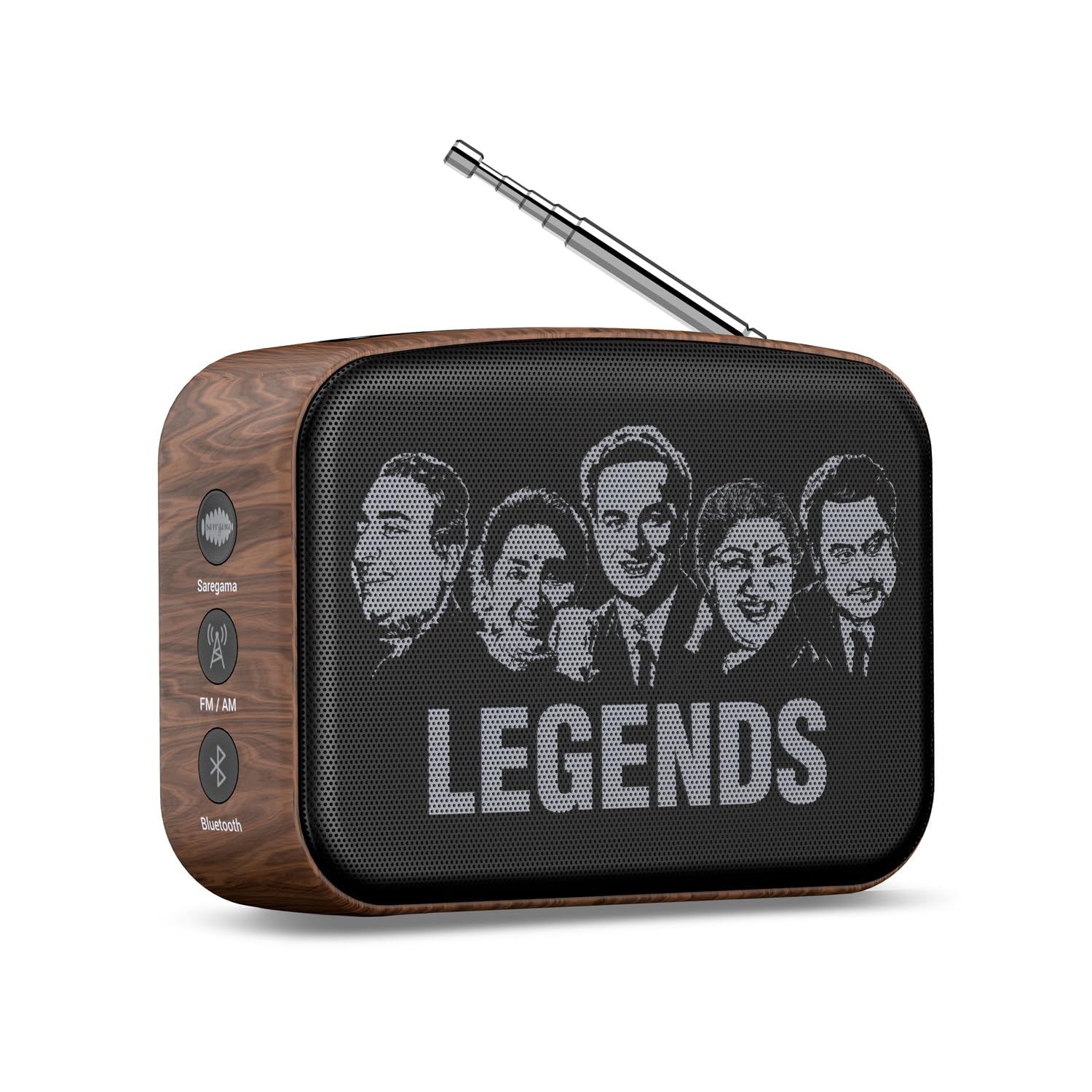 Saregama Carvaan Mini Hindi - Music Player with 401 Pre-Loaded Retro Songs, Bluetooth/FM/AM/AUX, Type-C Charger