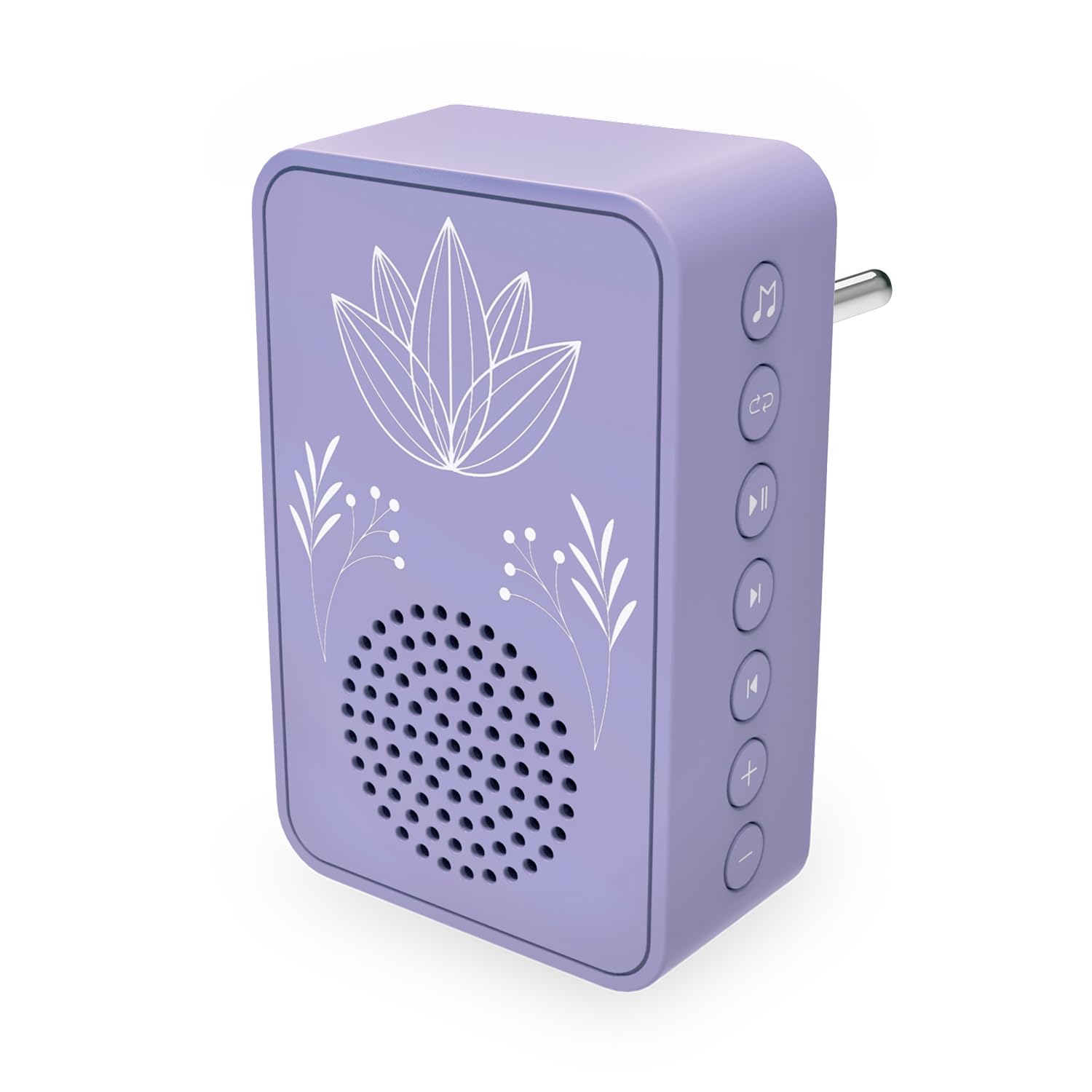 Carvaan Saregama Wellness Plug Play Outdoor Music Player - Pre-Loaded With 16 Meditation & Wellness Tracks Based On 7 Chakras Bluetooth Connectivity