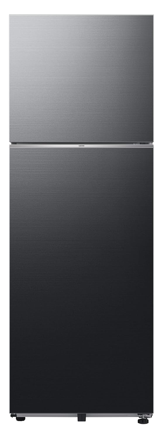 Samsung 350 L- 2 Star- Convertible 5-in-1- Digital Inverter- Frost Free Double Door- WiFi Enabled Bespoke AI Refrigerator (RT38DG5A2BBXHL- Luxe Black- Black)
