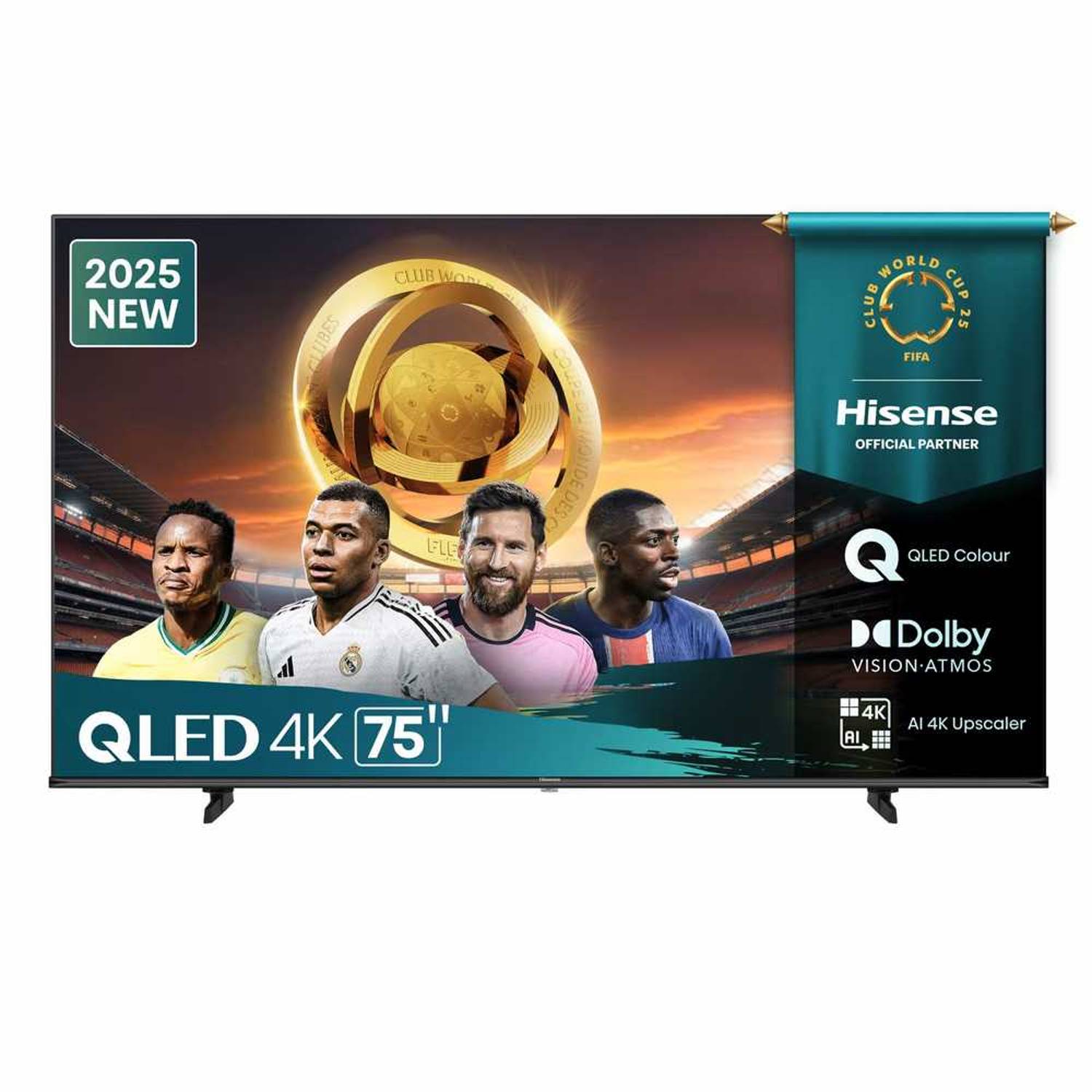 Hisense 75inch Smart QLED TV 4K 75Q6Q