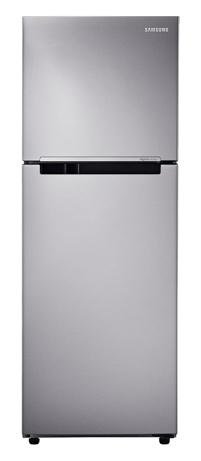 Samsung 236L 2 Star Inverter Frost-Free Double Door Refrigerator Appliance (RT28C3042S8/HL-Elegant Inox)