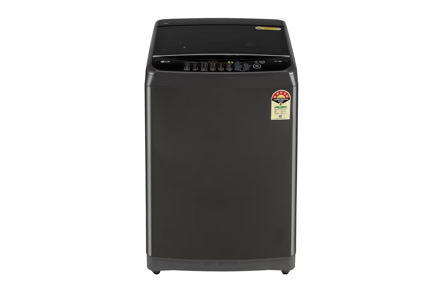 LG 12Kg Top Load Washing Machine- Smart Inverter Motor- (T12SJMB1Z-Middle Black)