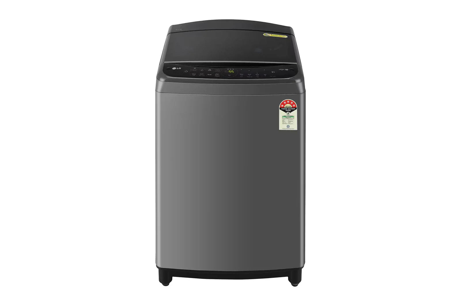 LG 8Kg Top Load Washing Machine- AI Direct Drive™- In-built Heater- Middle Black