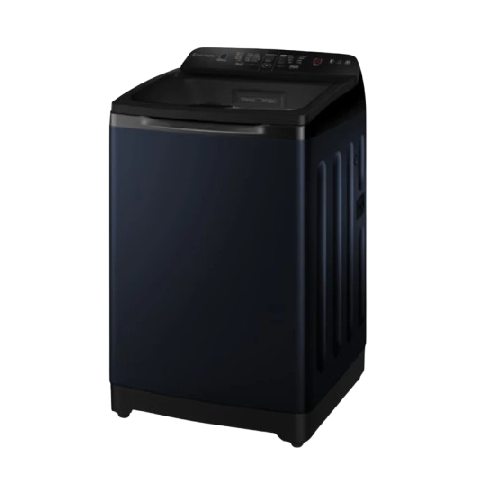 Haier HWM75-678EBK Washing Machine 7.5 Kg Fully Automatic top load design in sleek black finish.
