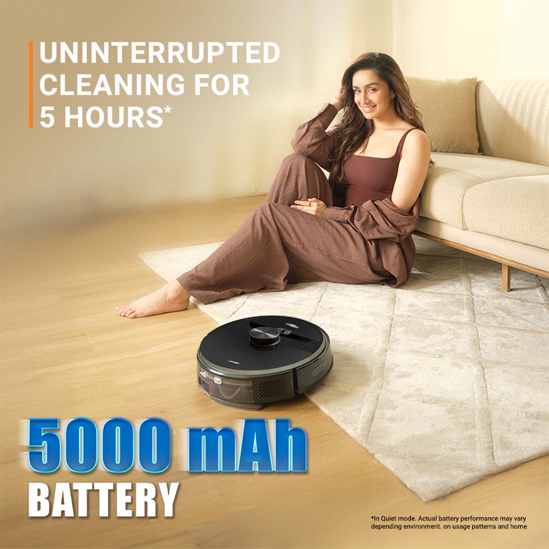 Eureka Forbes Smart Vacuum Cleaner Auto Bin S2 – Hands-Free