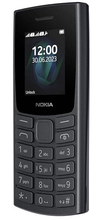 Nokia All-New 105 Dual Sim Keypad Phone with Built-in UPI Payments, Long-Lasting Battery, Wireless FM Radio(TA-1570)