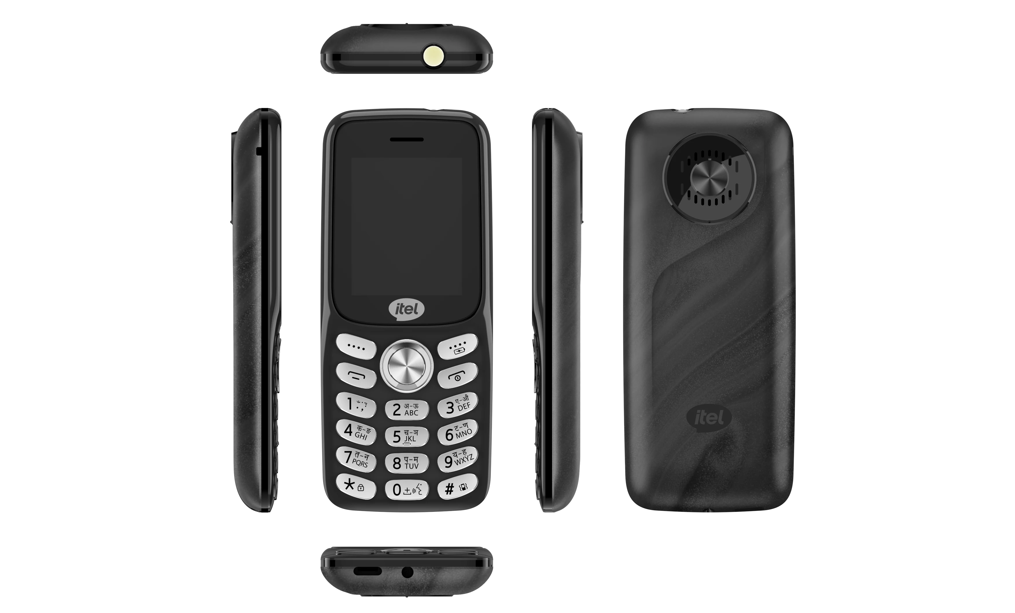 #Black Itel IT2165C Featurer Phone