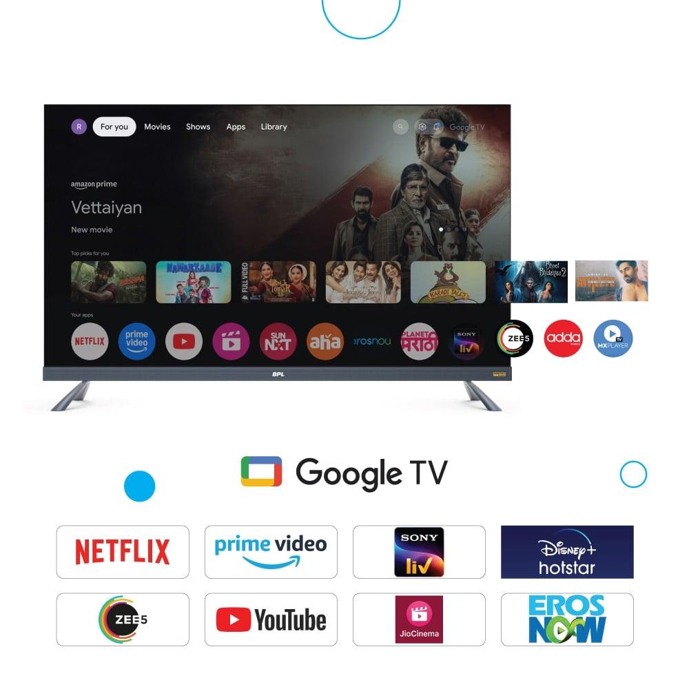 BPL 65 Inch QLED 4K Smart TV