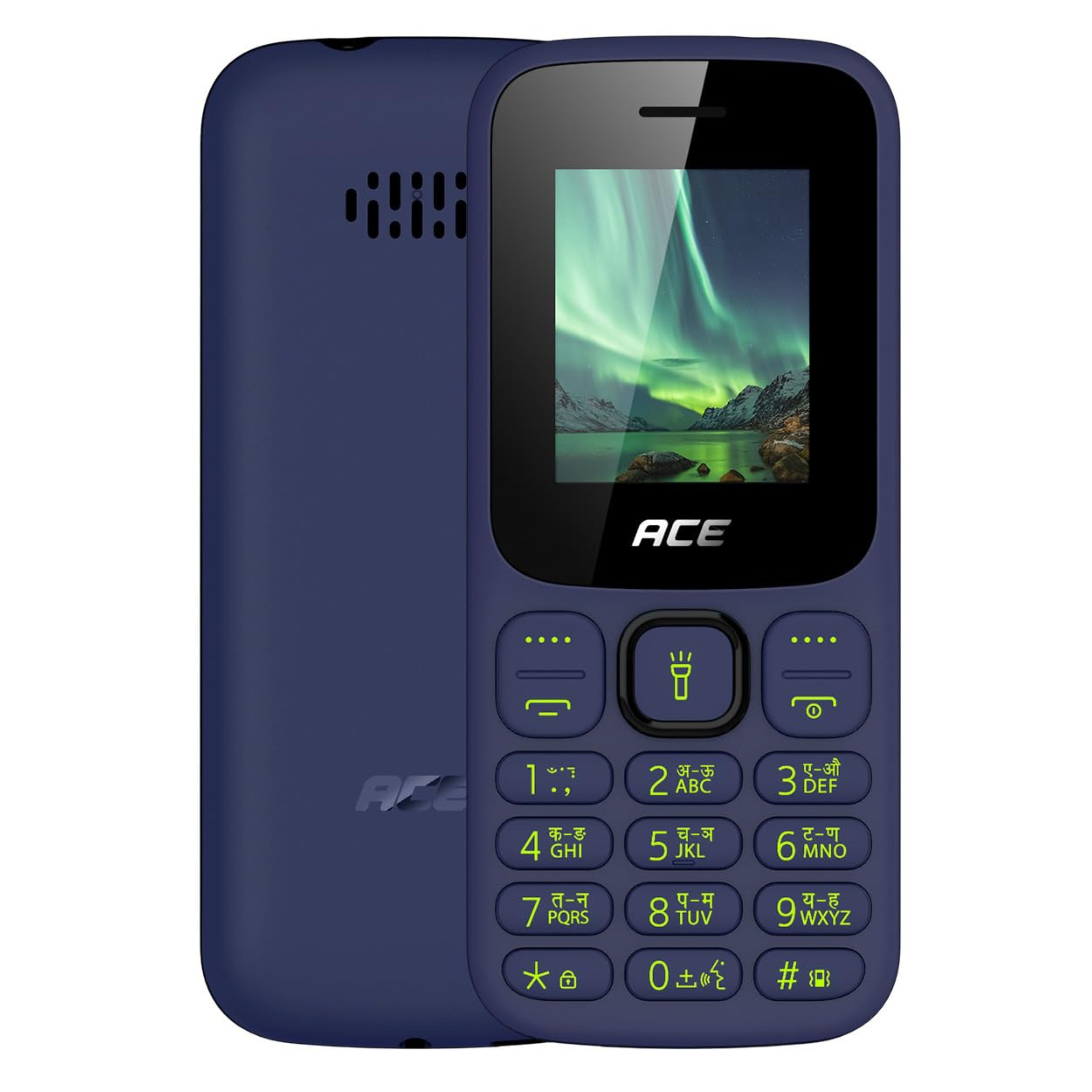 itel Ace 3 Shine | 1.8" Display| 1000 mAh|Kingtalker|BT Support|2000 Contacts|Fluorescent Keypad | 7 Days Battery Backup
