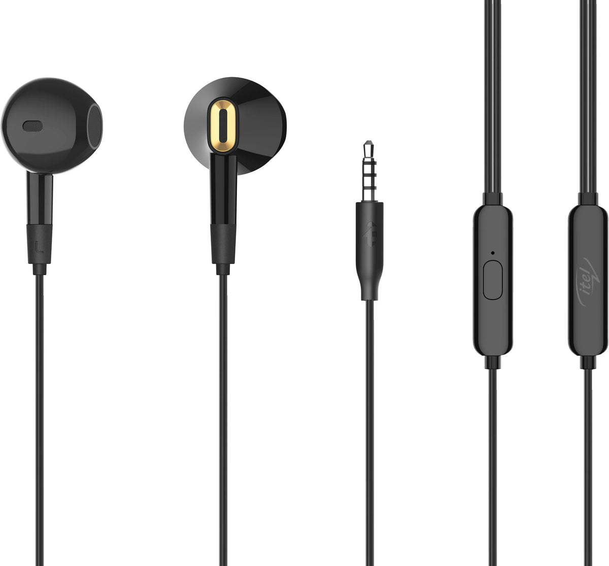 itel IEP-14 Wired Earphones with 14.2mm Drivers Navin Mart