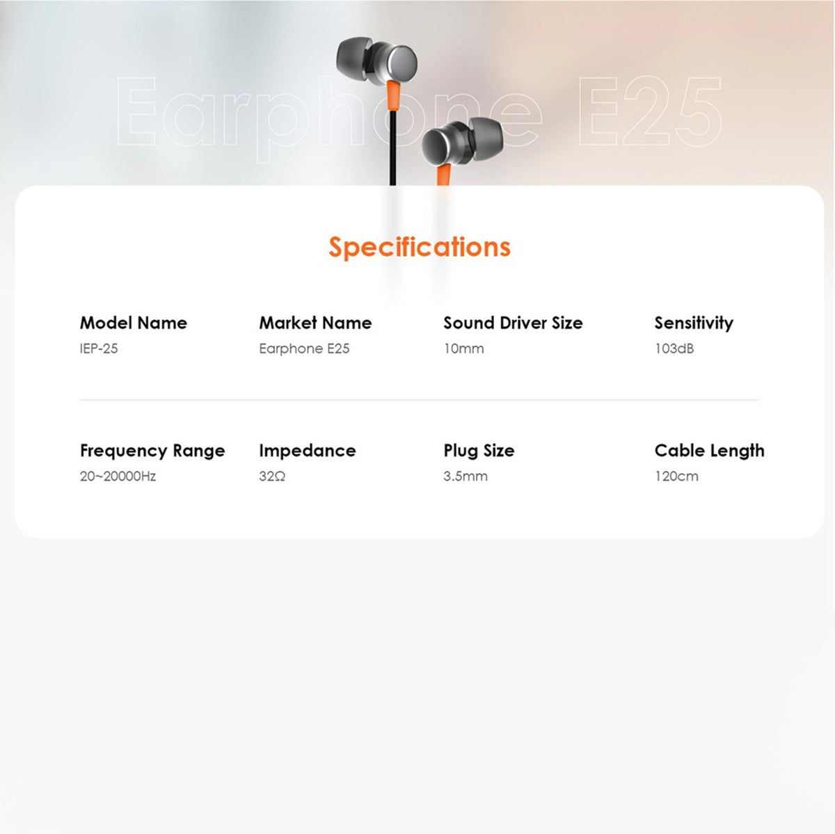 itel IEP-25 Wired Earphones with 10mm Drivers Vijay Telecom