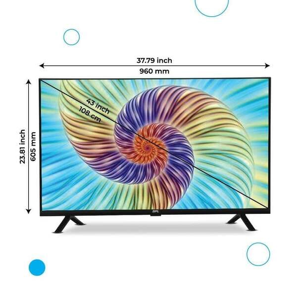 BPL 43 QLED Google TV