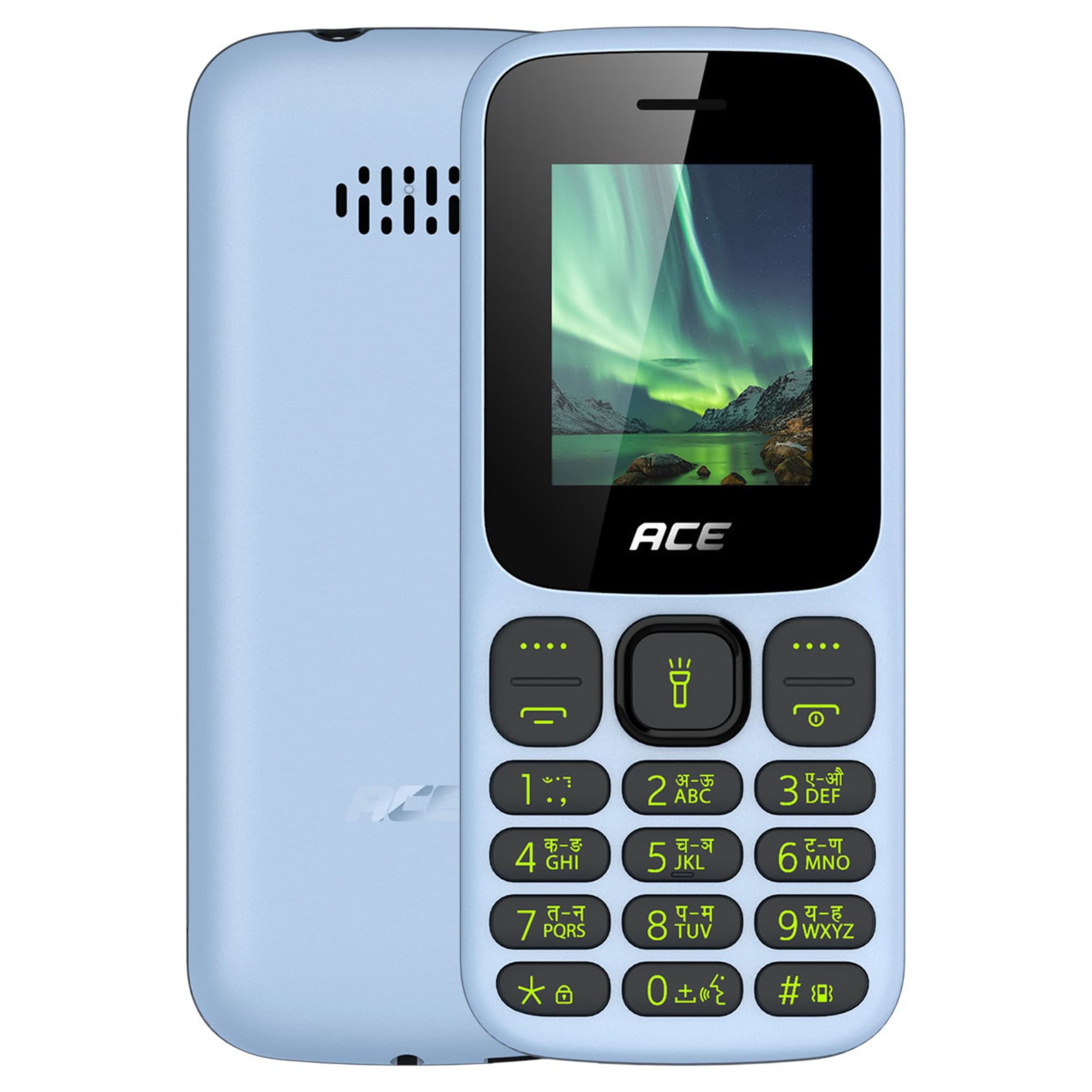 itel Ace 3 Shine | 1.8" Display| 1000 mAh|Kingtalker|BT Support|2000 Contacts|Fluorescent Keypad | 7 Days Battery Backup
