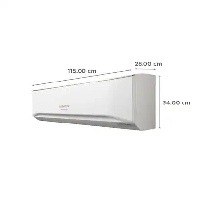 O'General 3 Ton 5 Star Inverter Split AC  ASGG36CETA (Coanda Airflow  PM 2.5 Filter 6 Speed Fan Control  Blue Fin Condenser  100 Percent Copper)