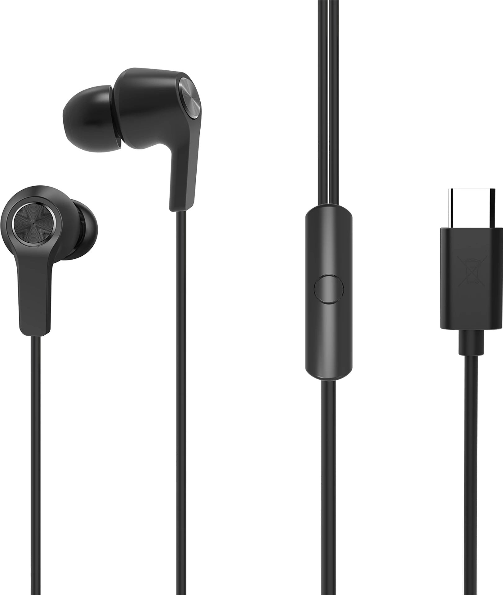 itel IEP-27 Wired Earphones with Mic & Deep Bass