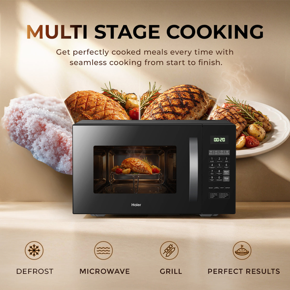 Haier 23L Convection Microwave Oven