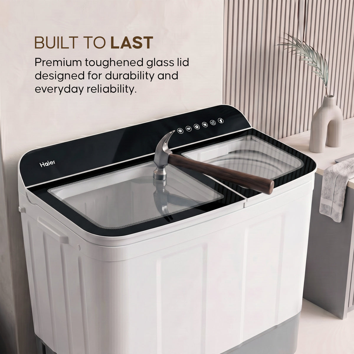 Haier HTW105-178BLN 10.5 Kg Washing Machine