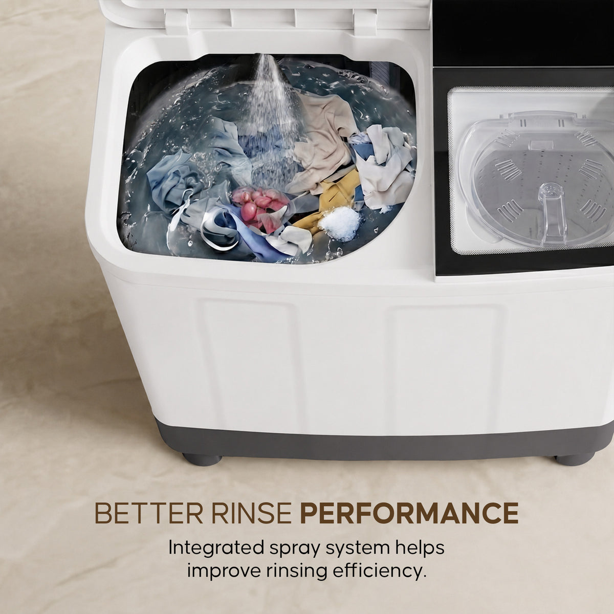 Haier HTW105-178BLN 10.5 Kg Washing Machine