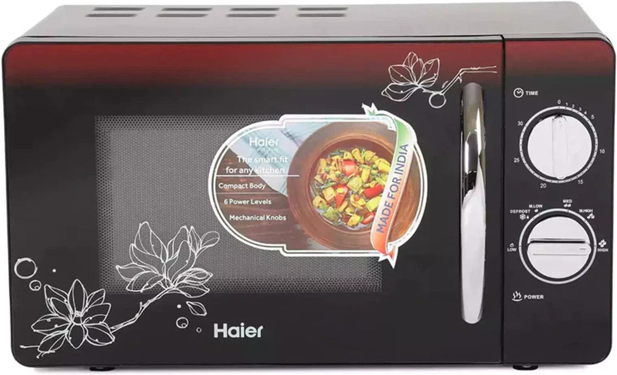Haier 20L Black Solo Microwave