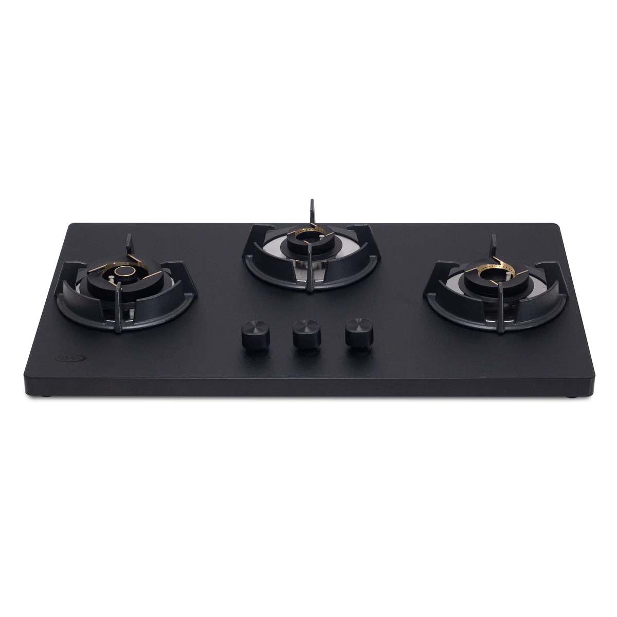 Jyoti 3 burner auto ignition gas stove 723 Slate Top Matte Hobtop