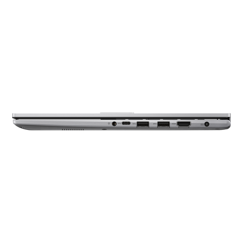 ASUS Laptop Vivobook 15 X1504VAP-BQ1541WS side view showing ports, Intel Core 5 120U, 16GB DDR5, 512GB SSD